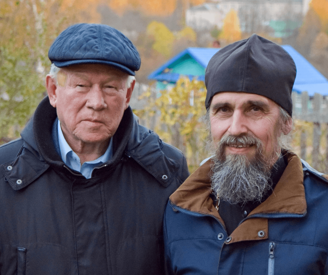 Встреча А.Н. Перминова с жителями Черновского села